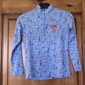 Kerrits Rebecca Farm pullover ½ zip. Size Medium